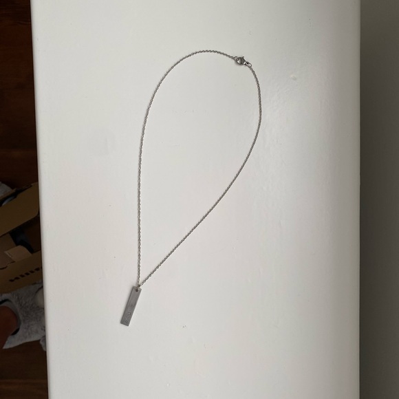 Silver Gamma Phi Beta GPhi Sorority Necklace - Picture 4 of 4